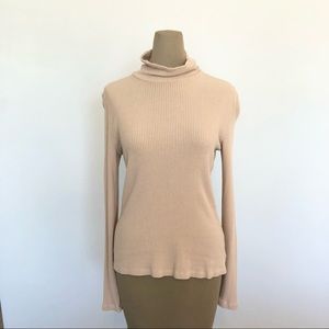 {Lacausa} Ribbed Turtleneck